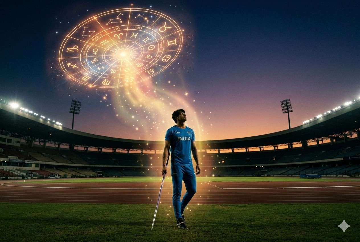 neeraj chopra birth chart relationship prediction