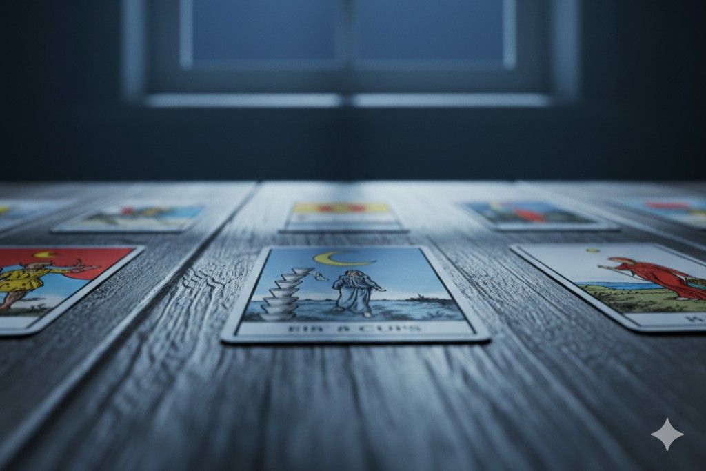 tarot cards three of swords heartbreak meaning