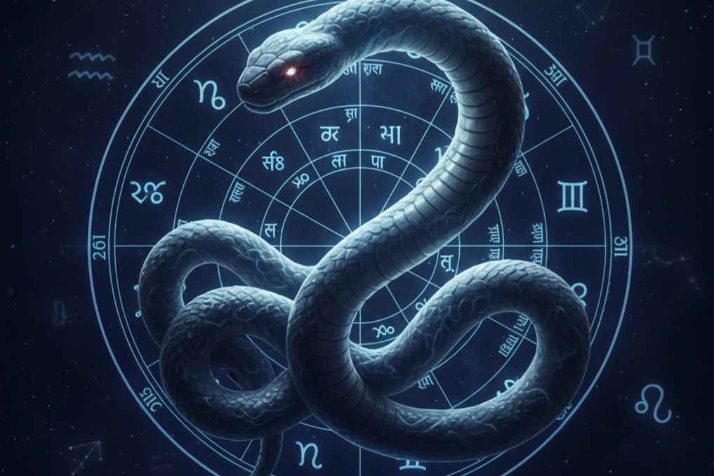 rahu placement in twelve houses astrology chart