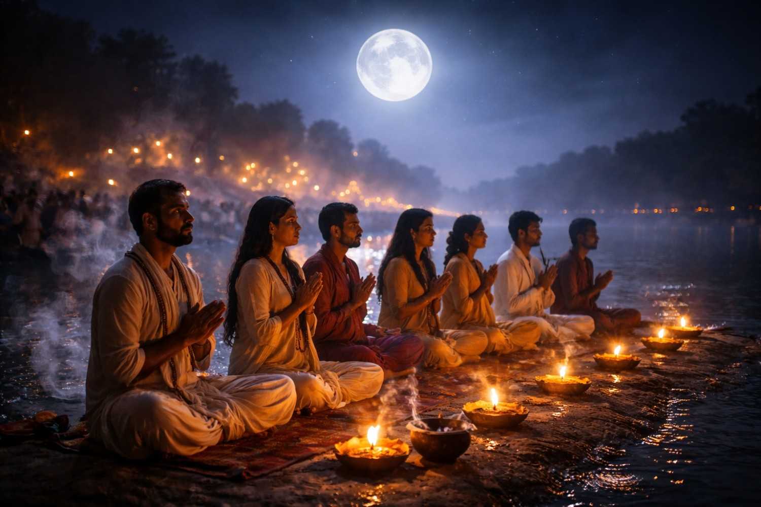 magha purnima holy bath river ritual