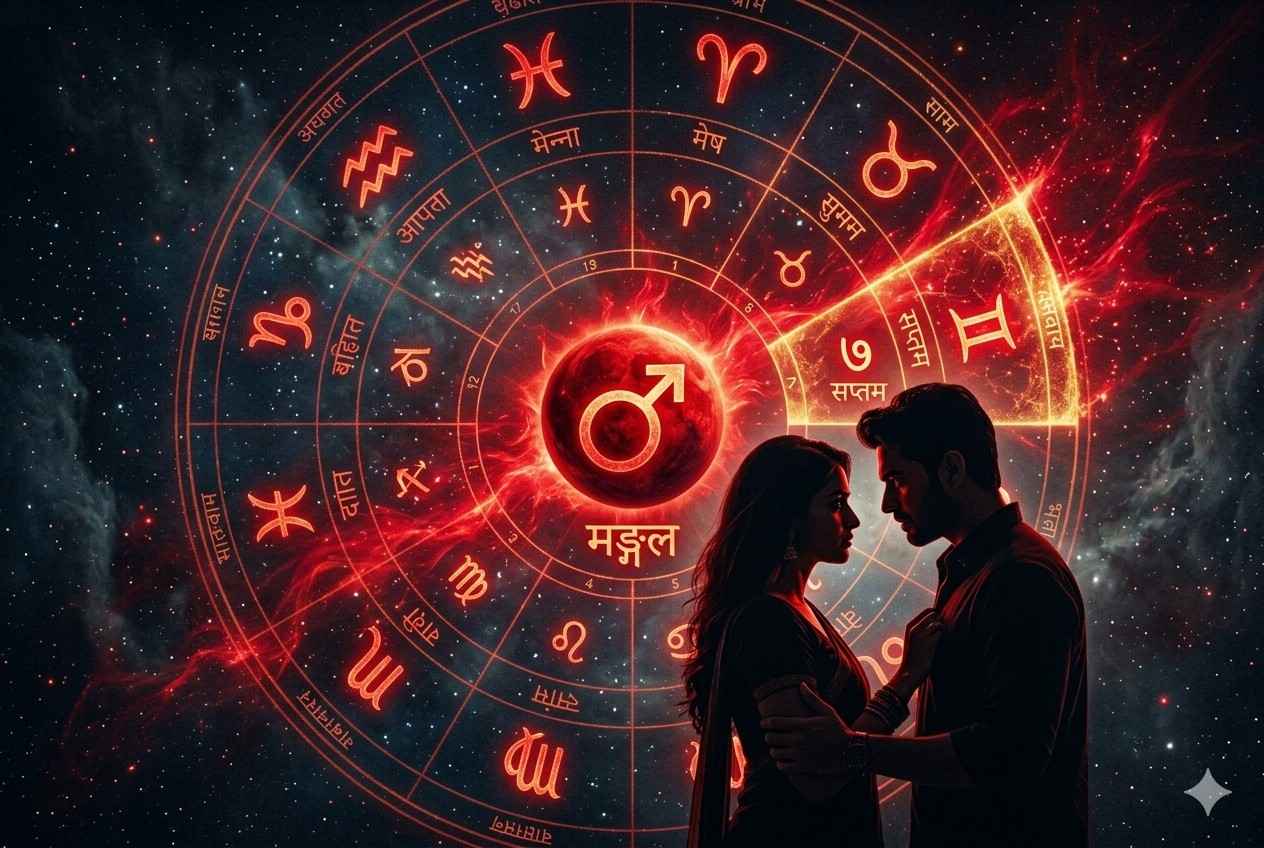 mars in kundali 7th house relationship impact