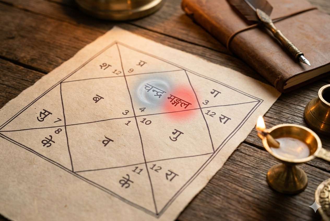 moon and mars in horoscope emotional energy