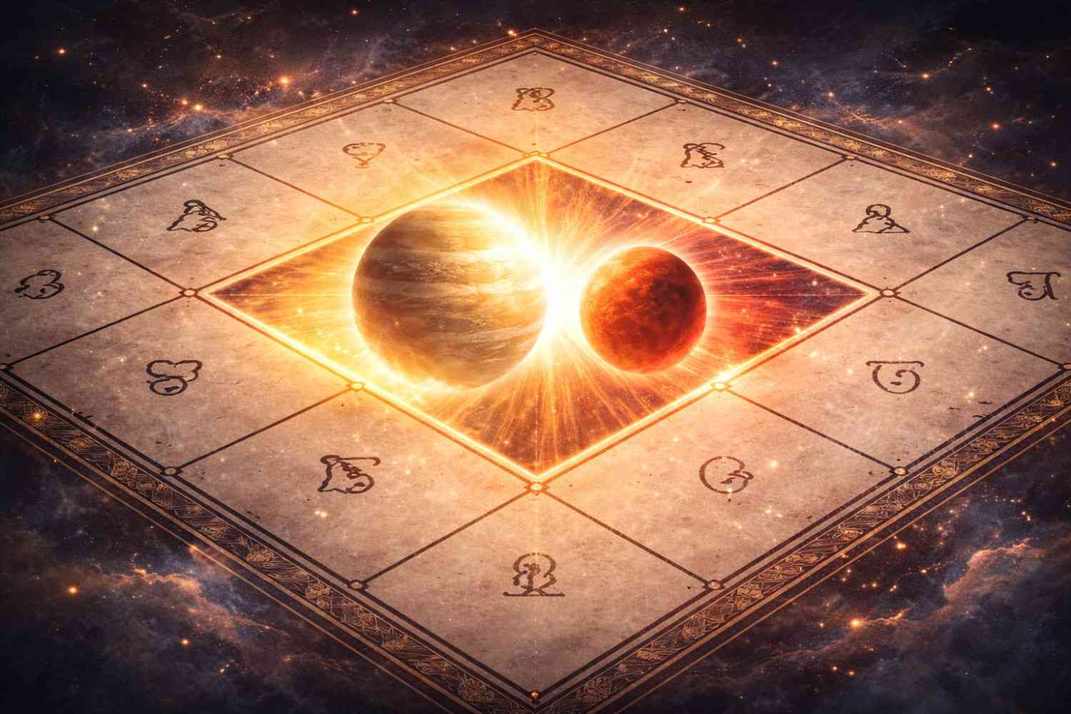 guru mangal yoga vedic astrology meaning