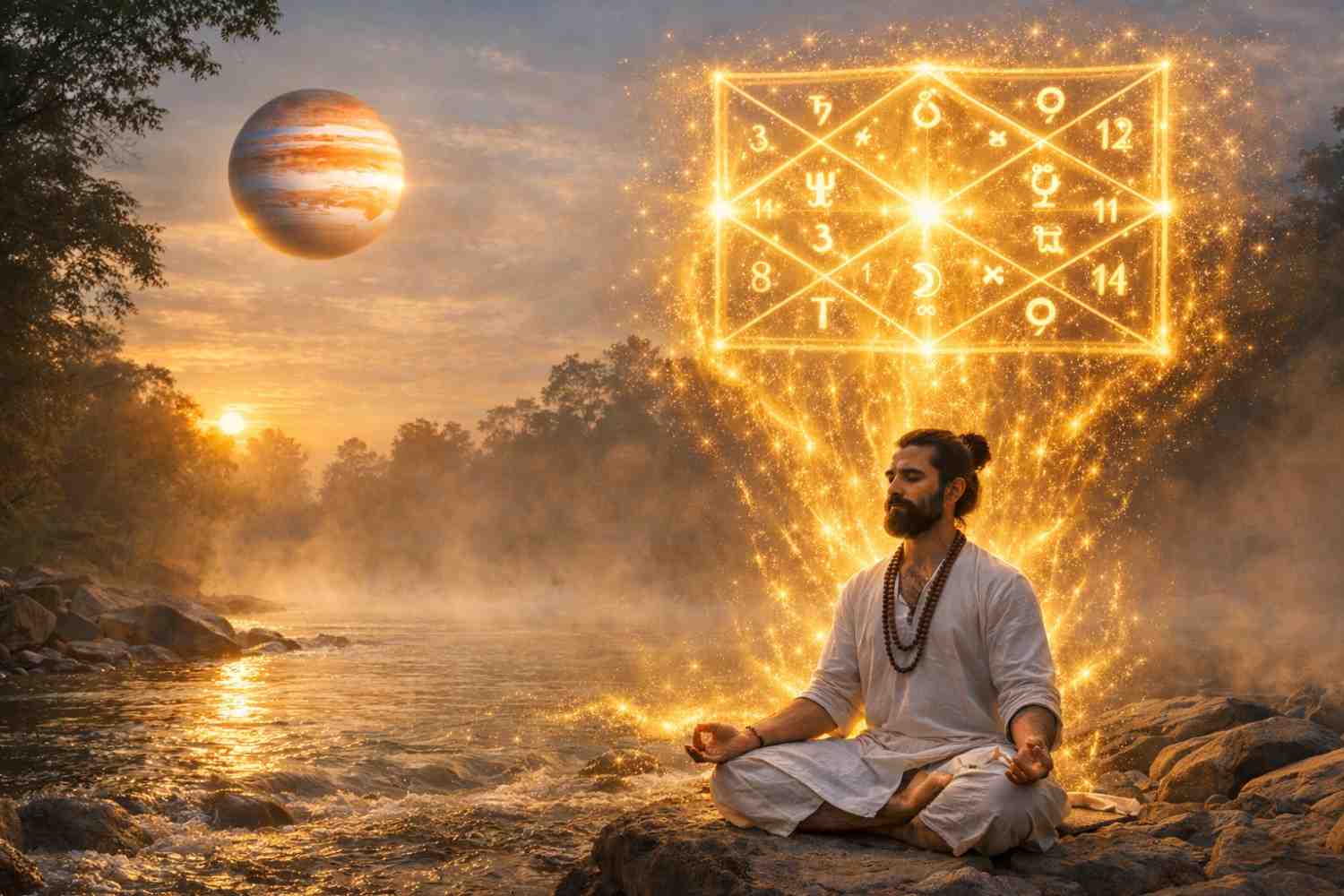 vedic astrology strong jupiter effects horoscope