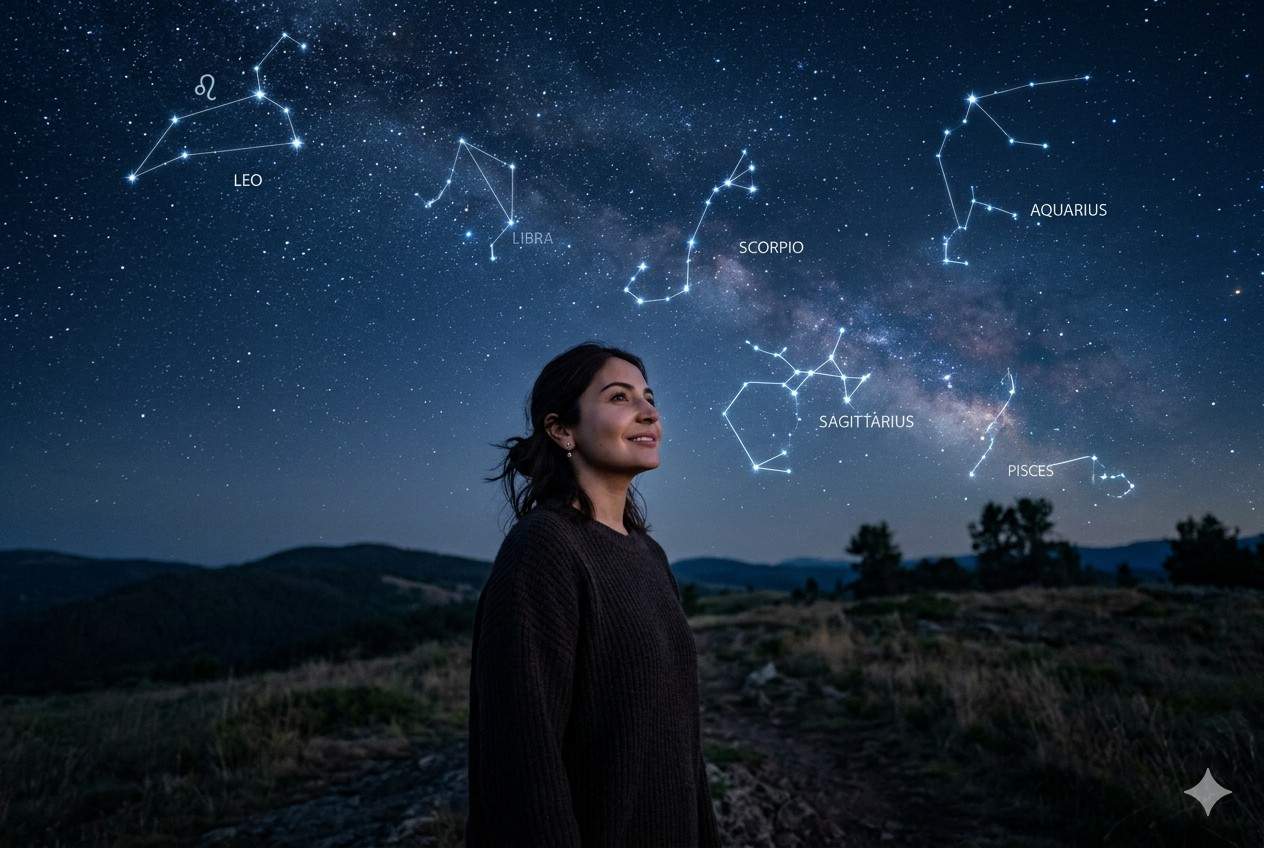 Anushka Sharma kundali planetary placements insights