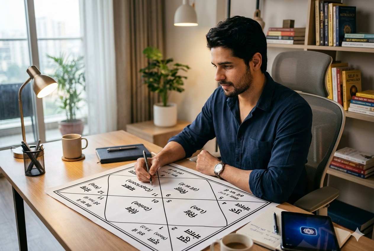 Sidharth Malhotra birth chart astrology analysis