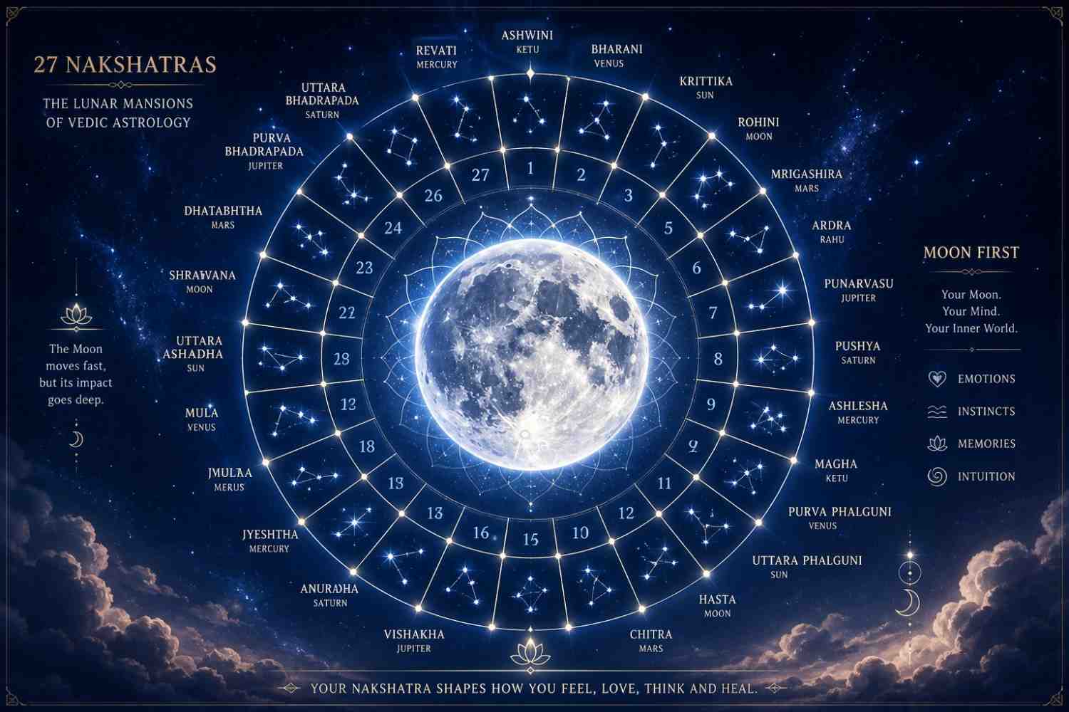 27 nakshatra chart vedic astrology guide
