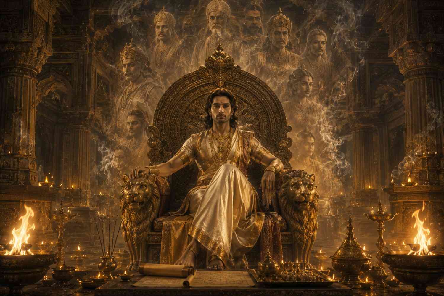 Magha nakshatra royal throne astrology meaning