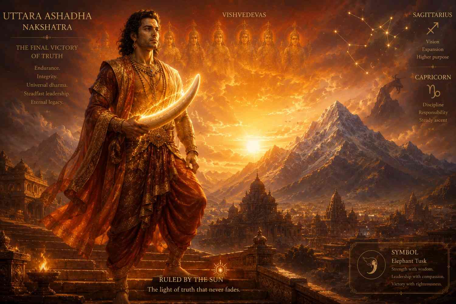 uttara ashadha nakshatra personality and leadership