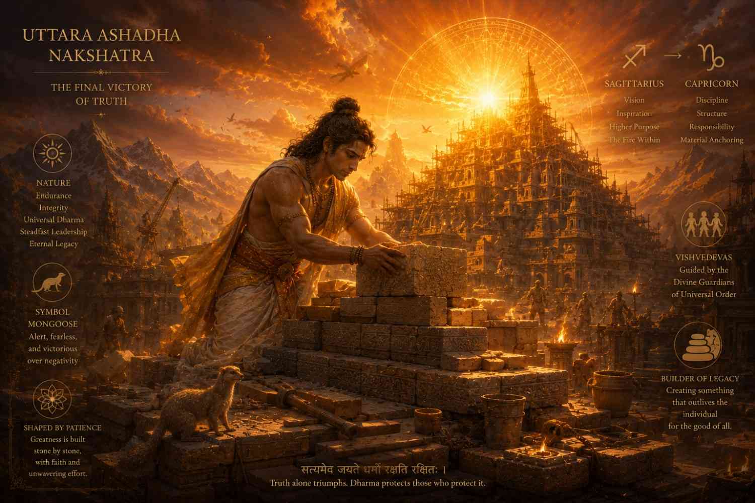 uttara ashadha nakshatra strengths and discipline
