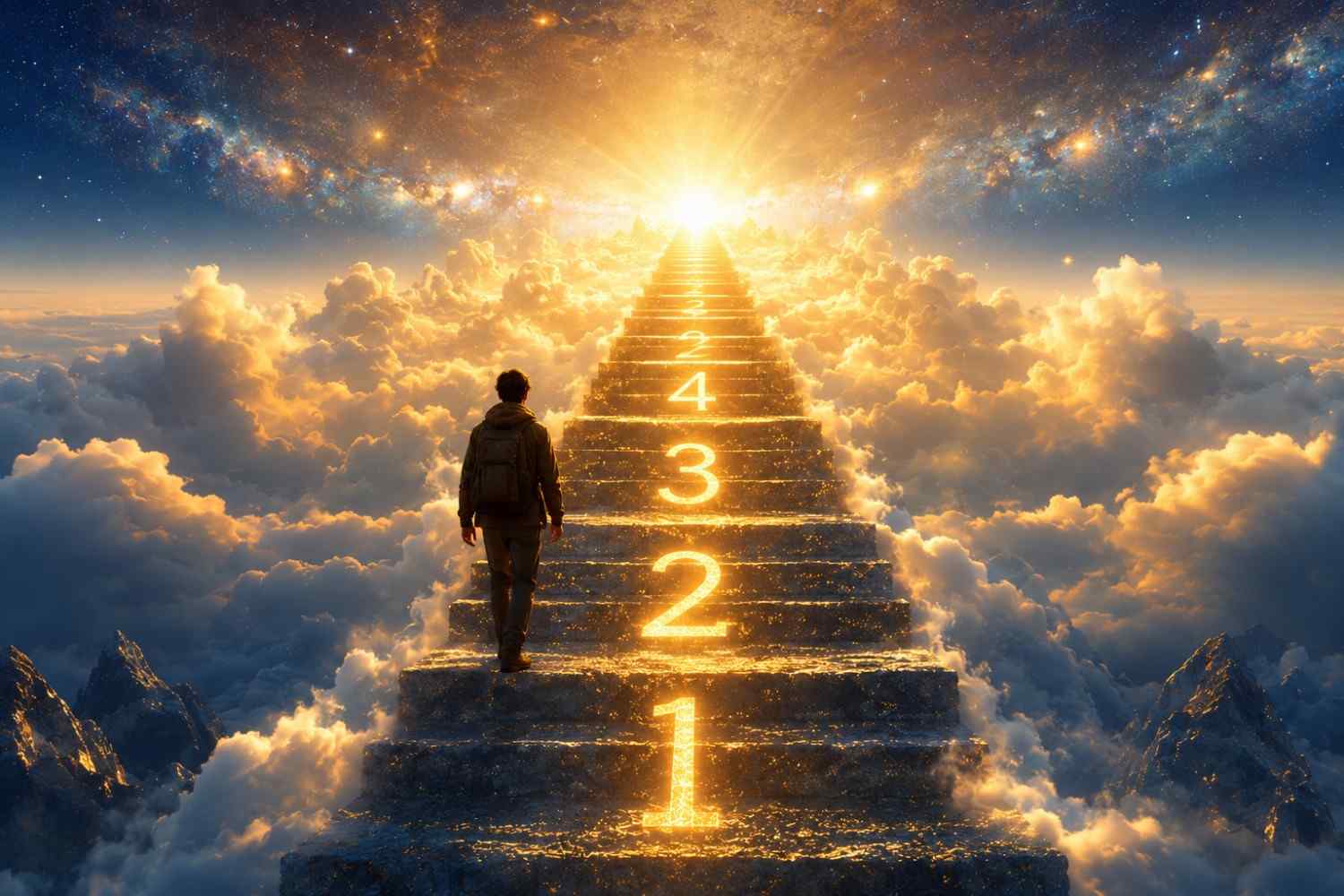Angel Number 1234: Natural Progression & Walking Your Own Path Step-by-Step