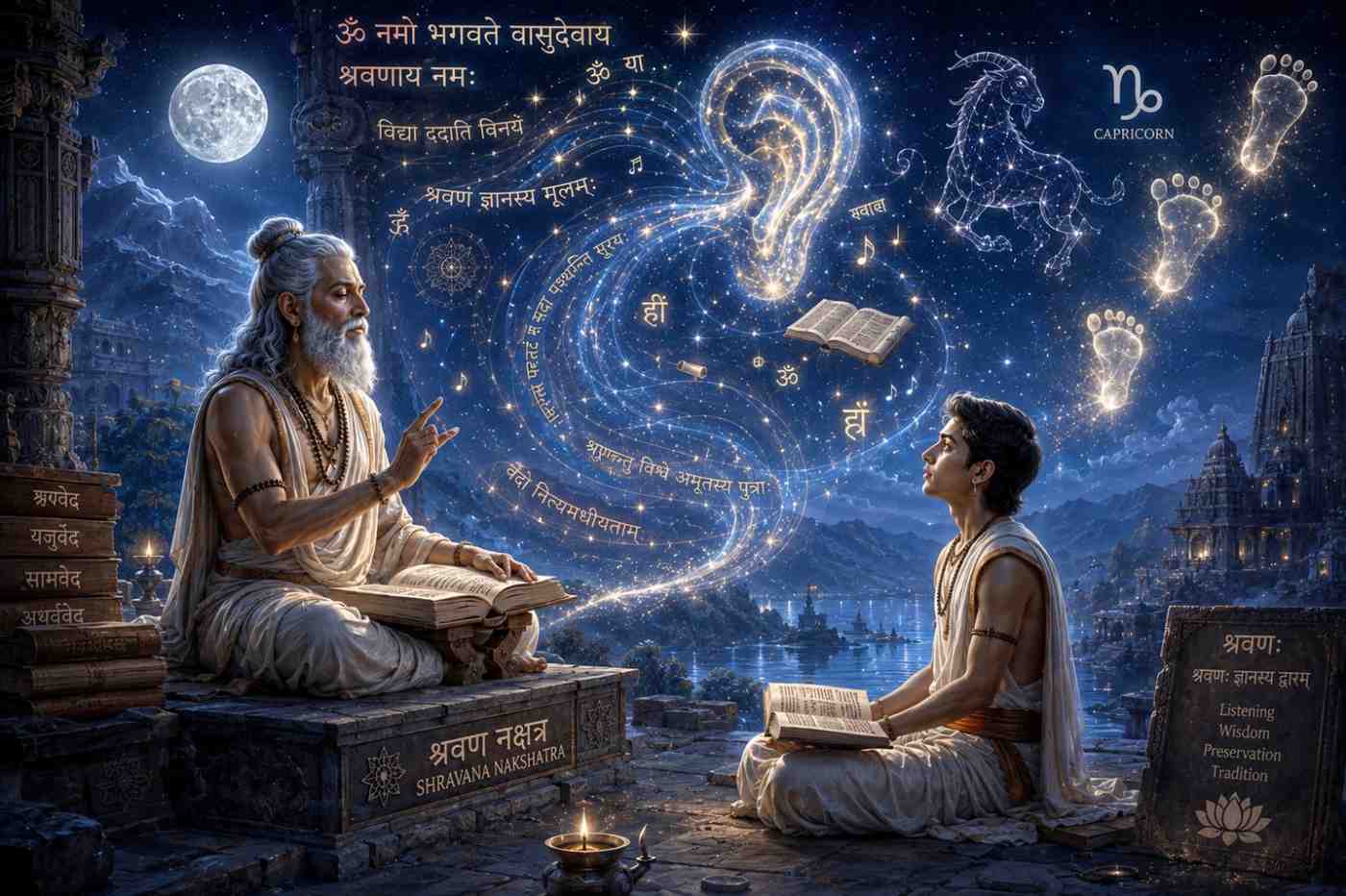 Shravana Moon ruled Capricorn astrology guide