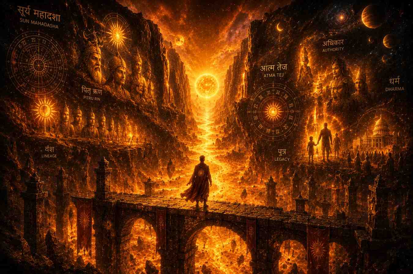 Sun Mahadasha authority and life transformation
