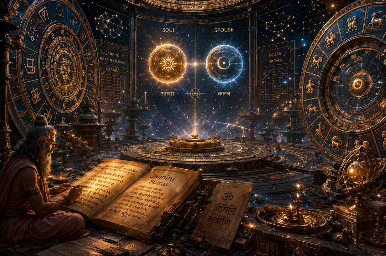 Jaimini astrology karmic relationship indicators