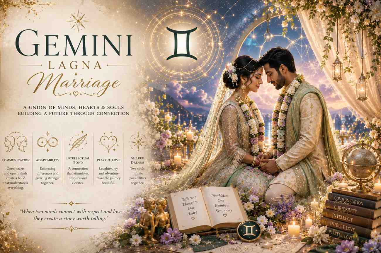 Gemini Lagna marriage and Jupiter influence