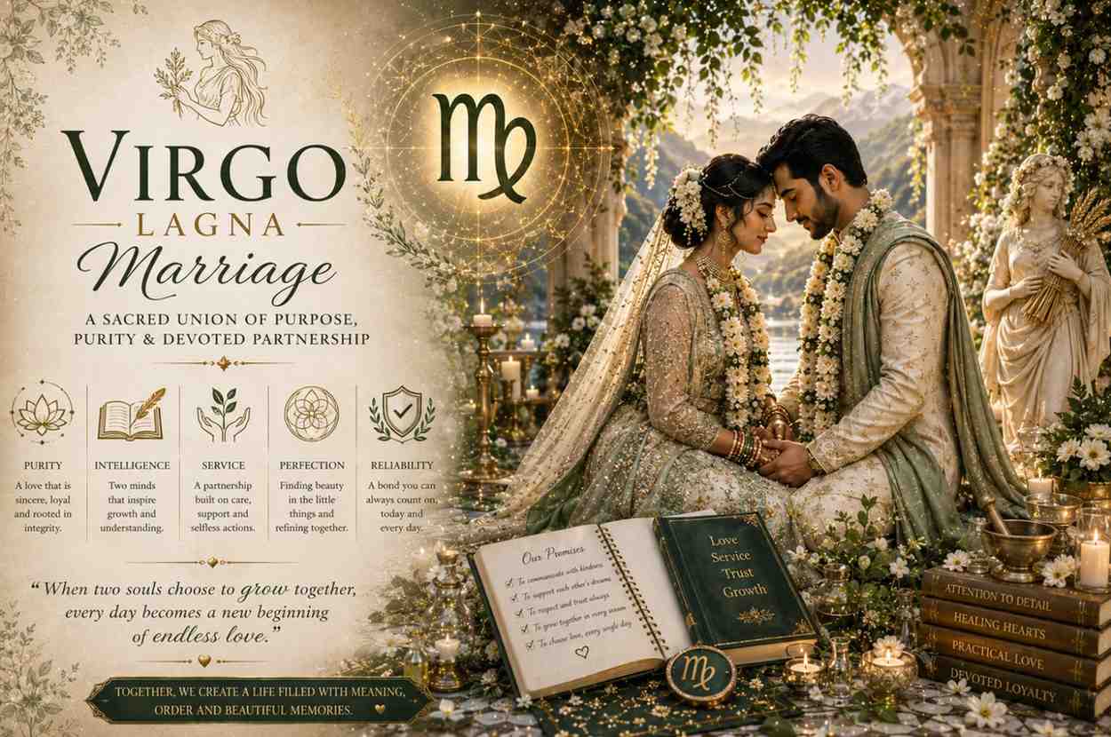 Virgo Lagna marriage and Jupiter influence