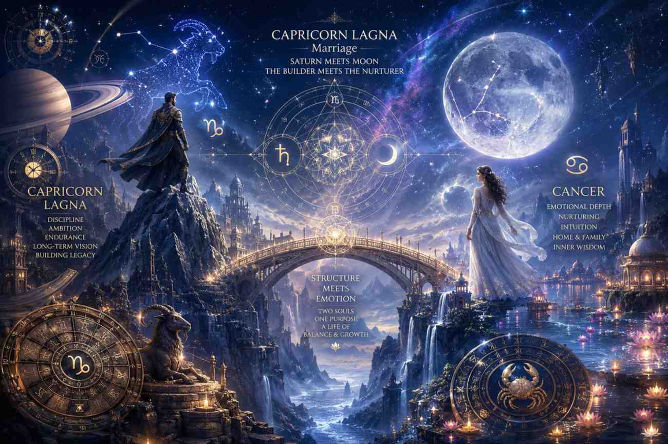 Capricorn Lagna love and relationship astrology