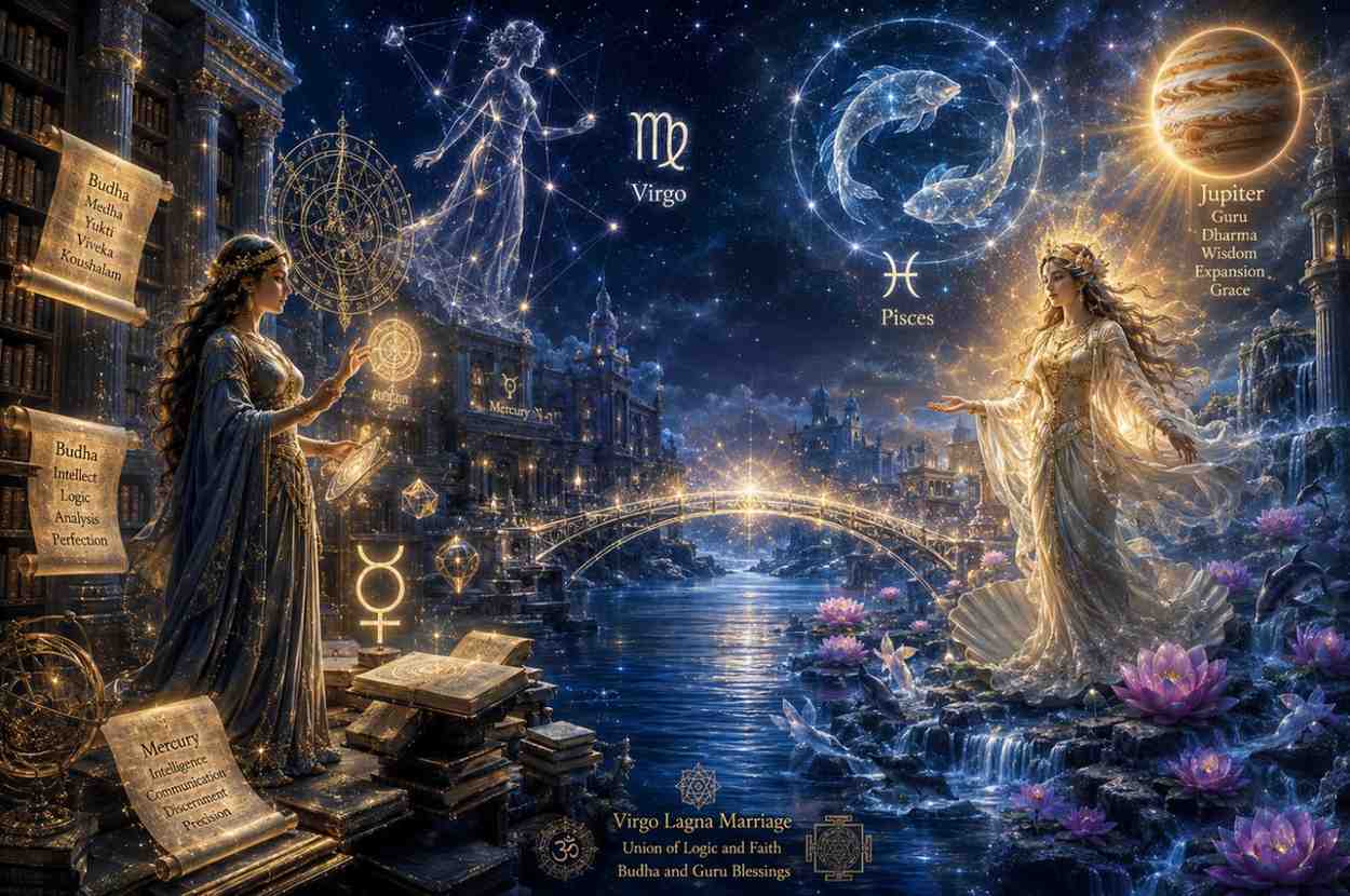 Virgo Lagna marriage timing and destiny