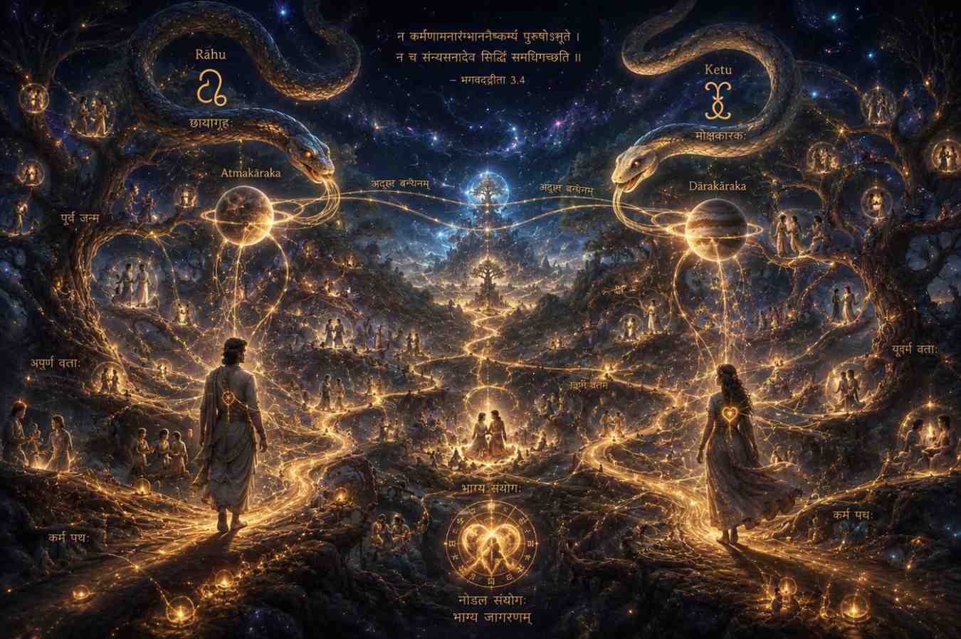 Atmakaraka Darakaraka soulmate relationship analysis