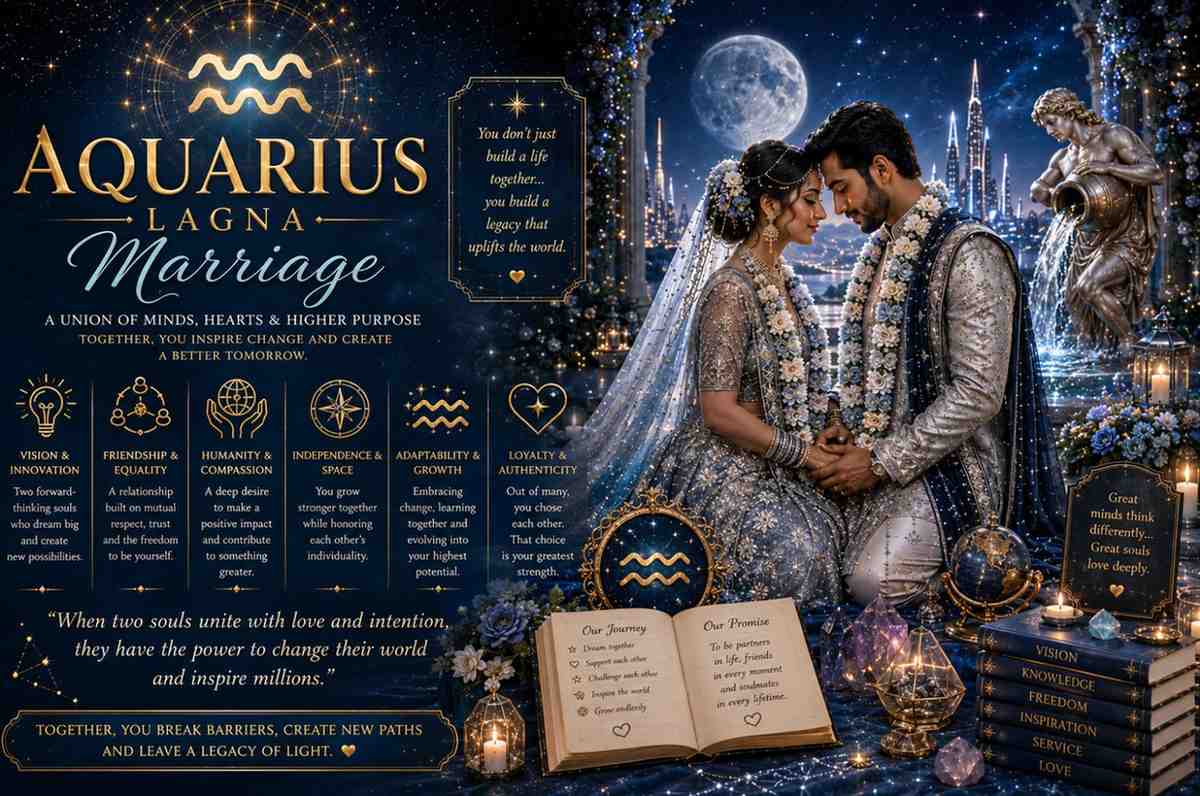 Aquarius Lagna marriage spouse prediction