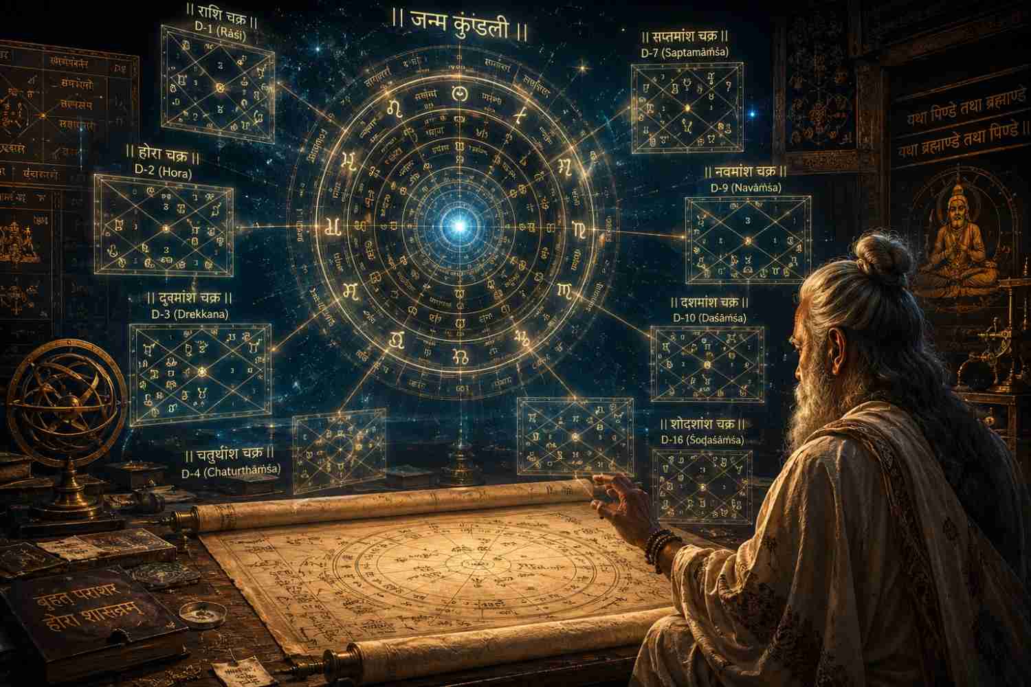D9 Navamsha, D10 & D7 Explained: A Beginner’s Guide to Vargas