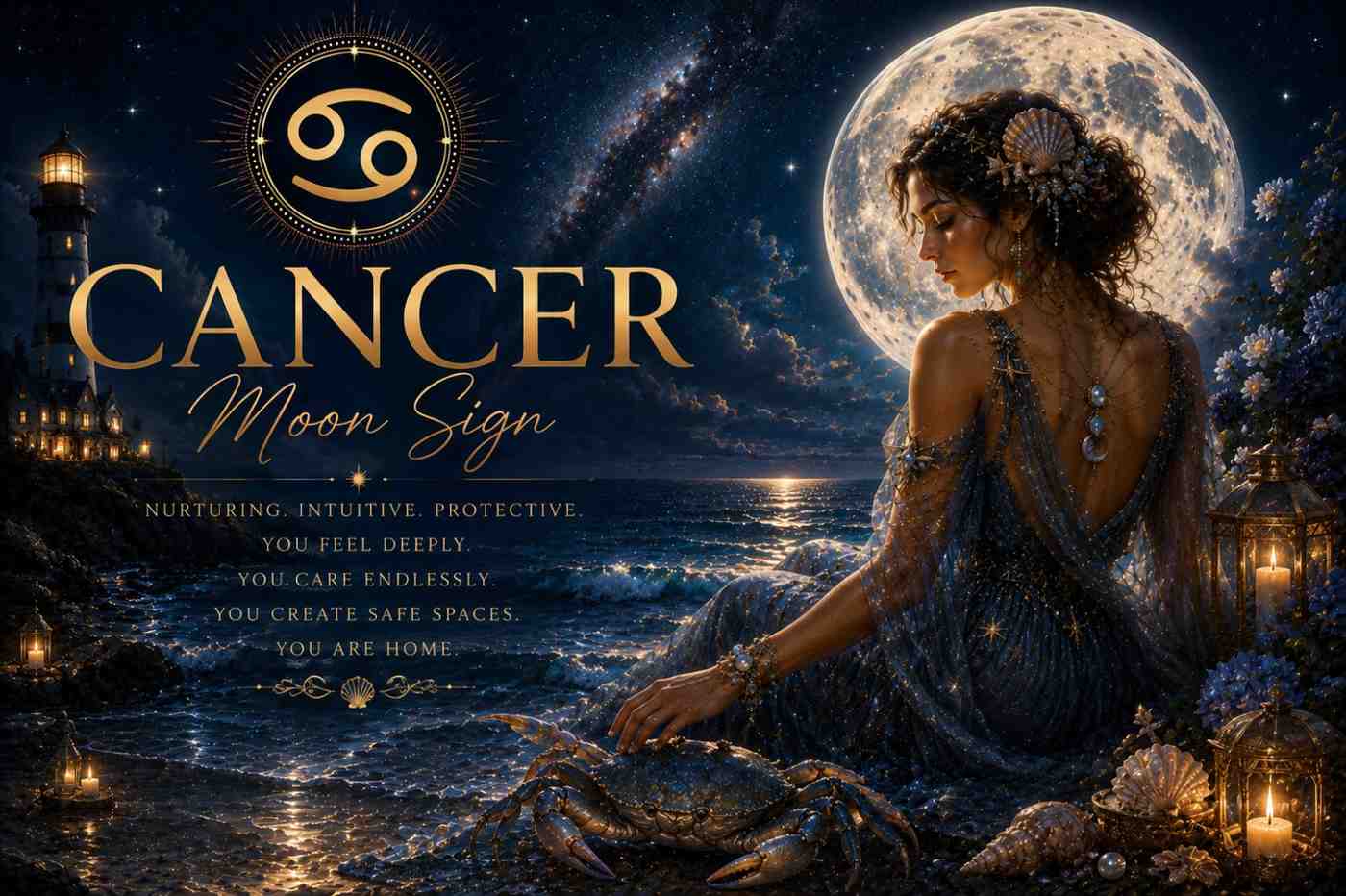Cancer Moon (Karka Rashi): Personality, Love, Career & 2026 Predictions