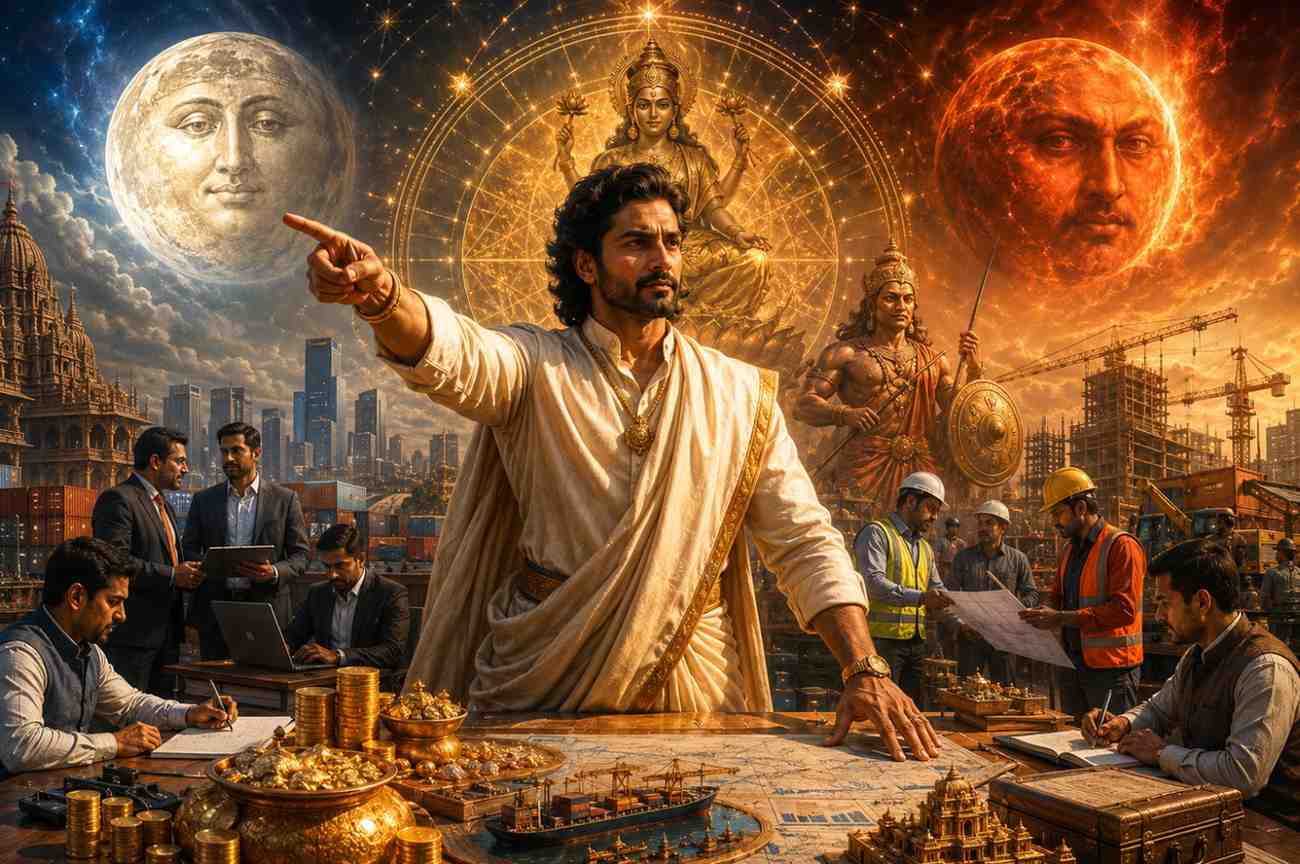chandra mangal yoga wealth effects