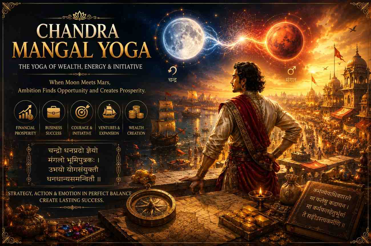 Chandra Mangal Yoga: Meaning, Wealth Effects, Career & Full Guide