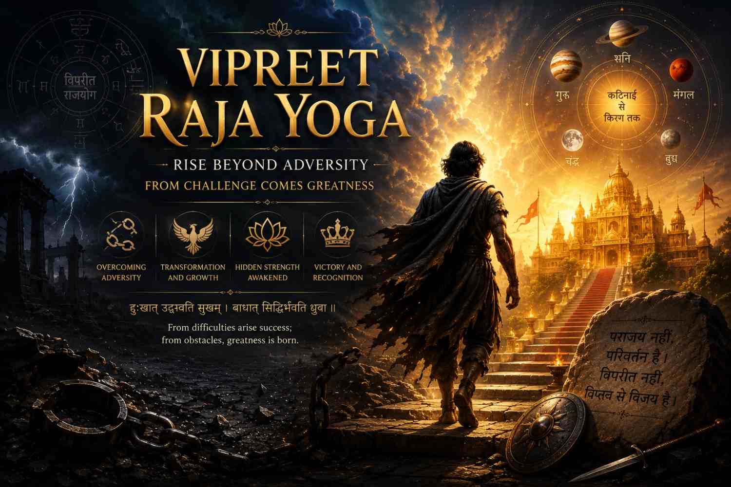 Vipreet Raja Yoga Explained: Why Struggles Turn to Success