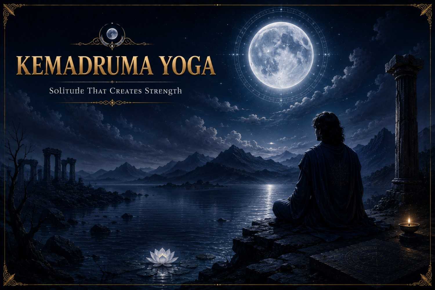 Kemadruma Yoga in Birth Chart: Signs, Effects, Cancellation & Remedies