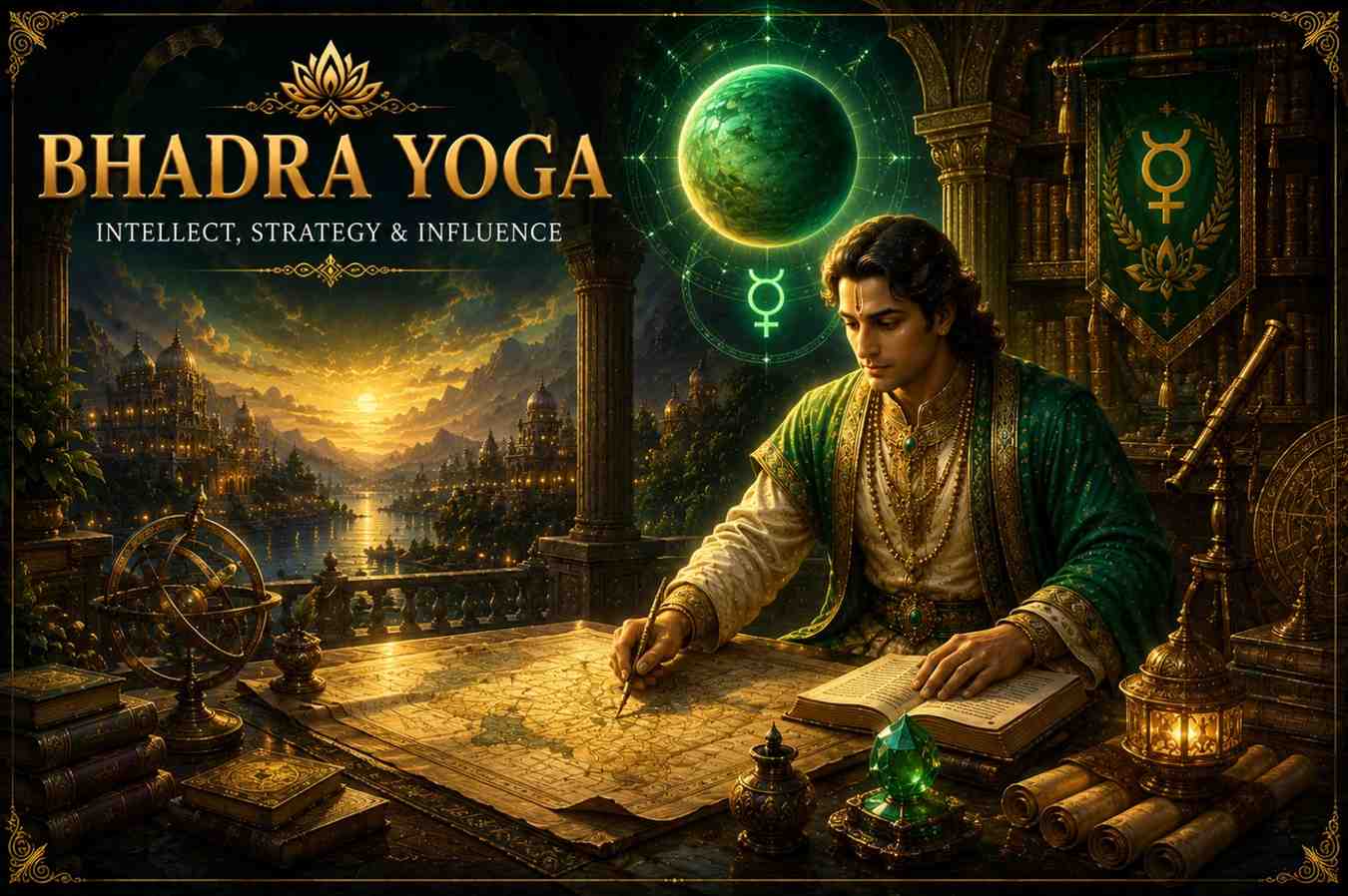 Bhadra Yoga Meaning, Formation, Effects, Career and Wealth Benefits