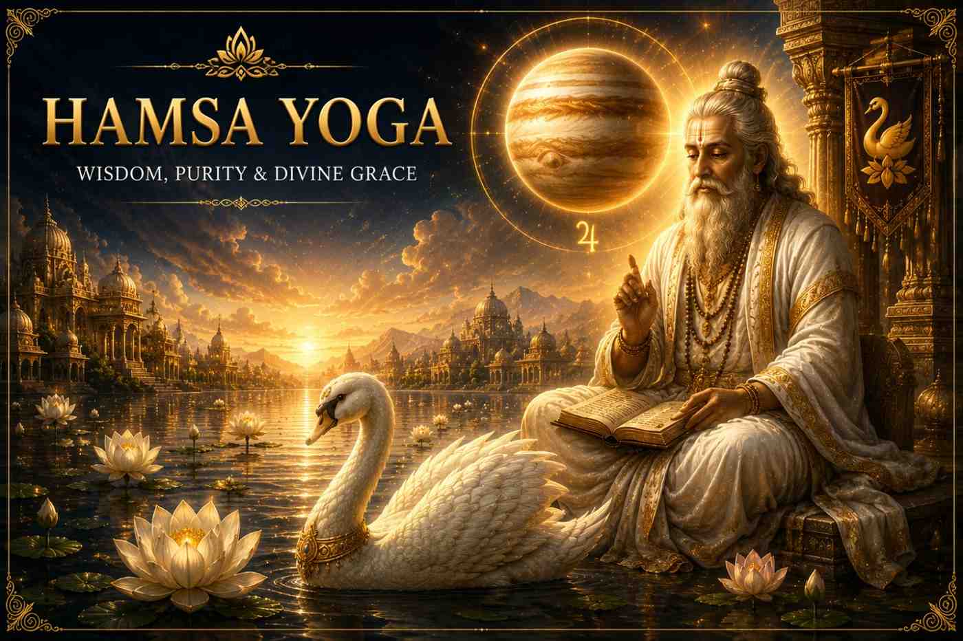 Hamsa Mahapurusha Yoga: One of Astrology's Most Powerful Yogas