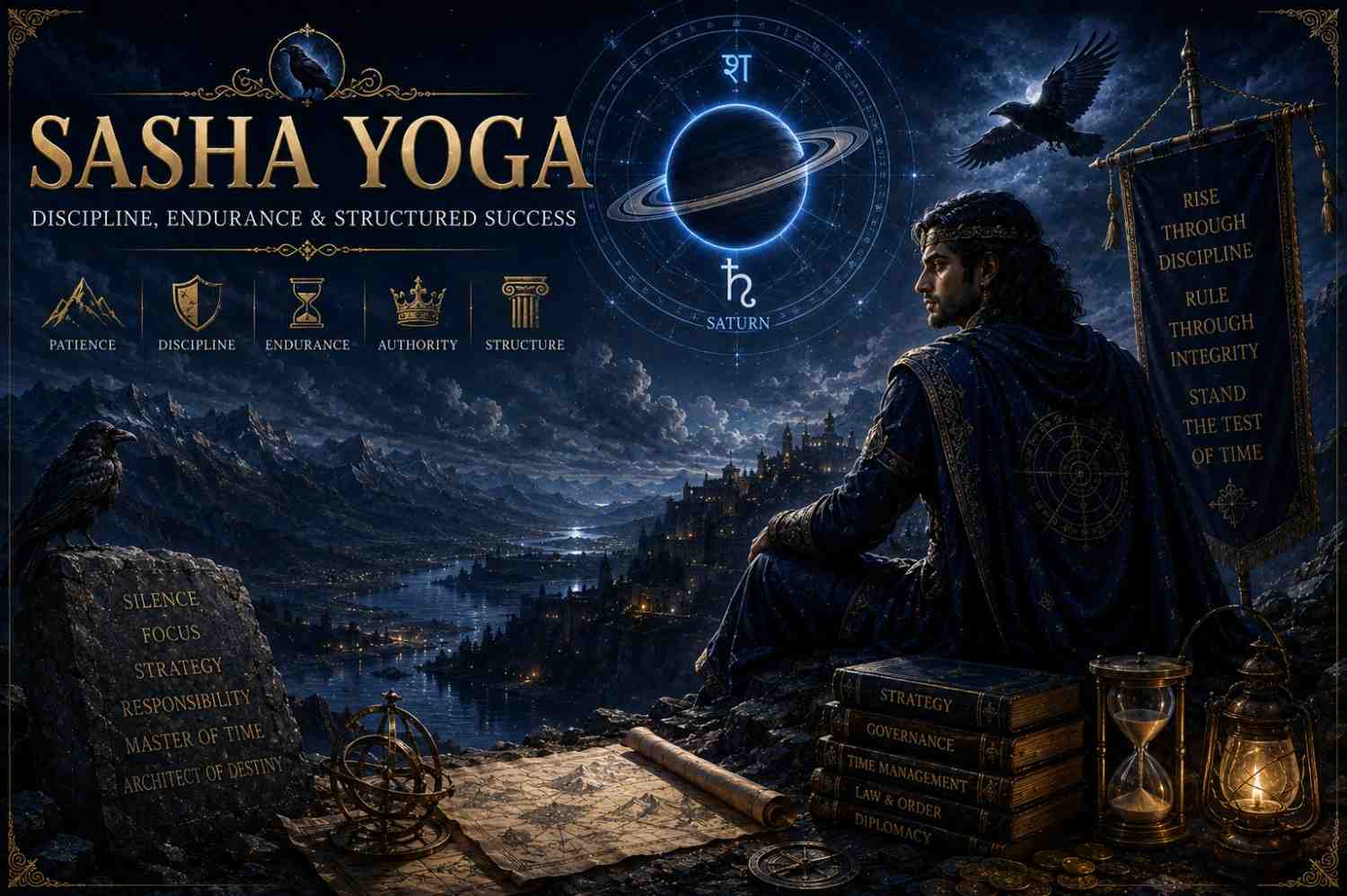 Sasha Yoga: Discipline, Career Growth and Authority