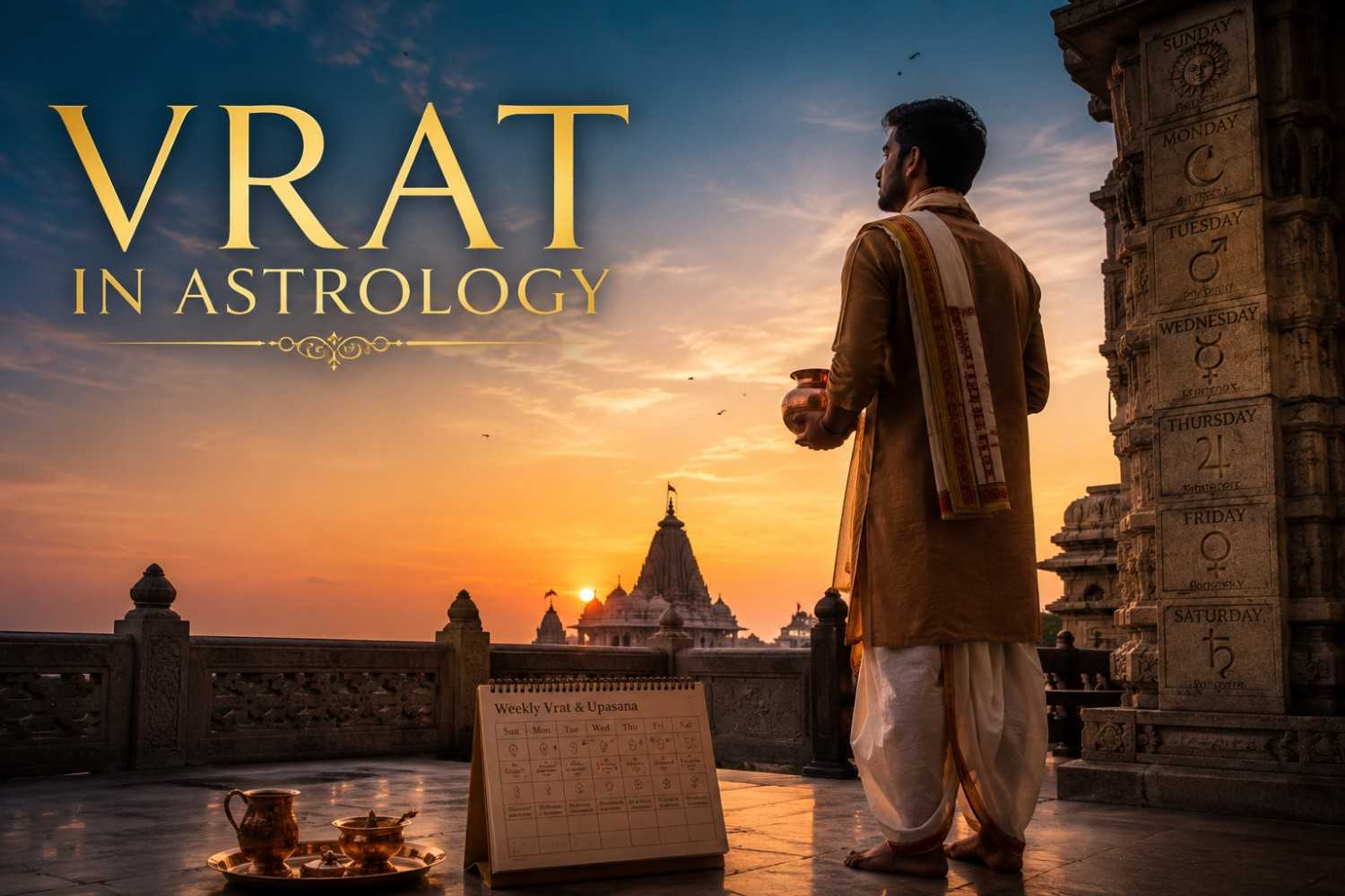 Vrat Meaning in Astrology: Rules, Remedies, and Planetary Benefits