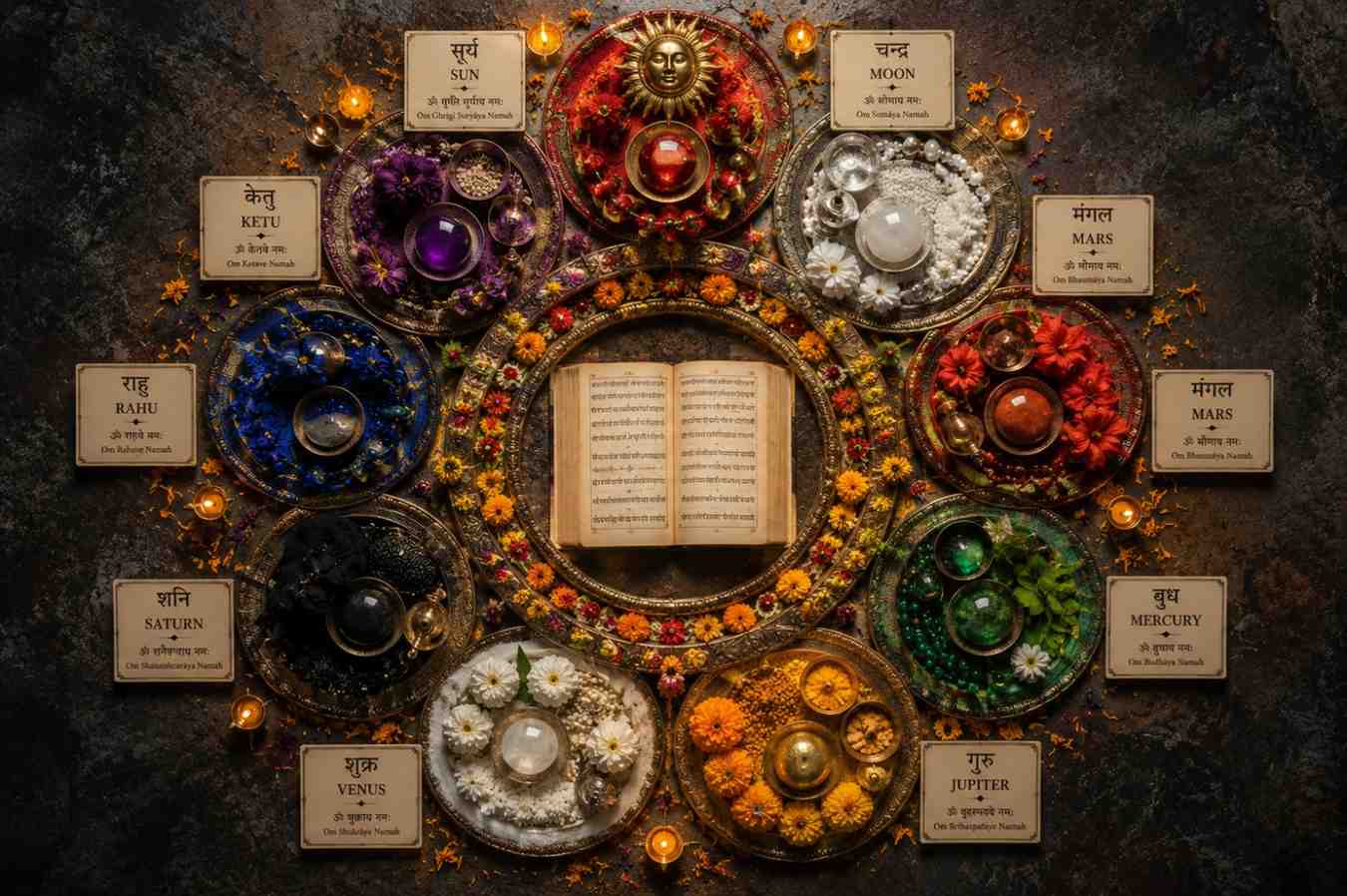nine planetary mantras reference
