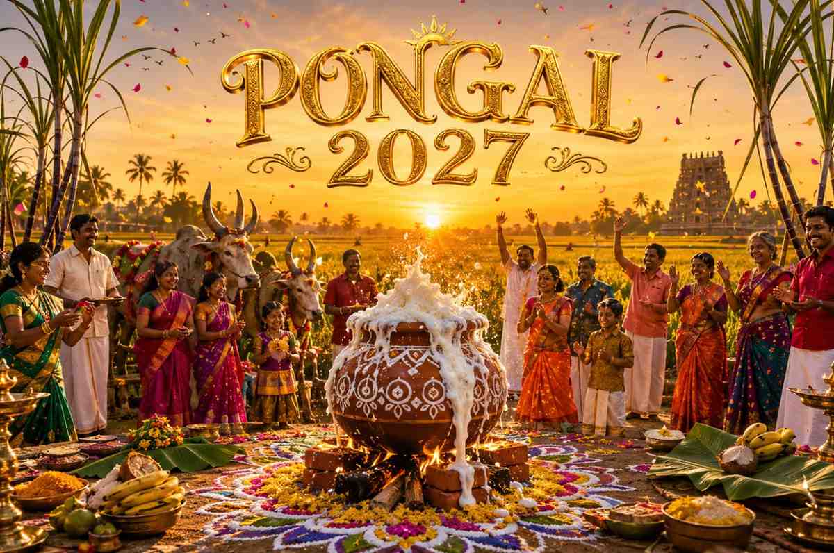 Pongal 2027 Explained: Four Days, Sun Worship and Cultural Traditions