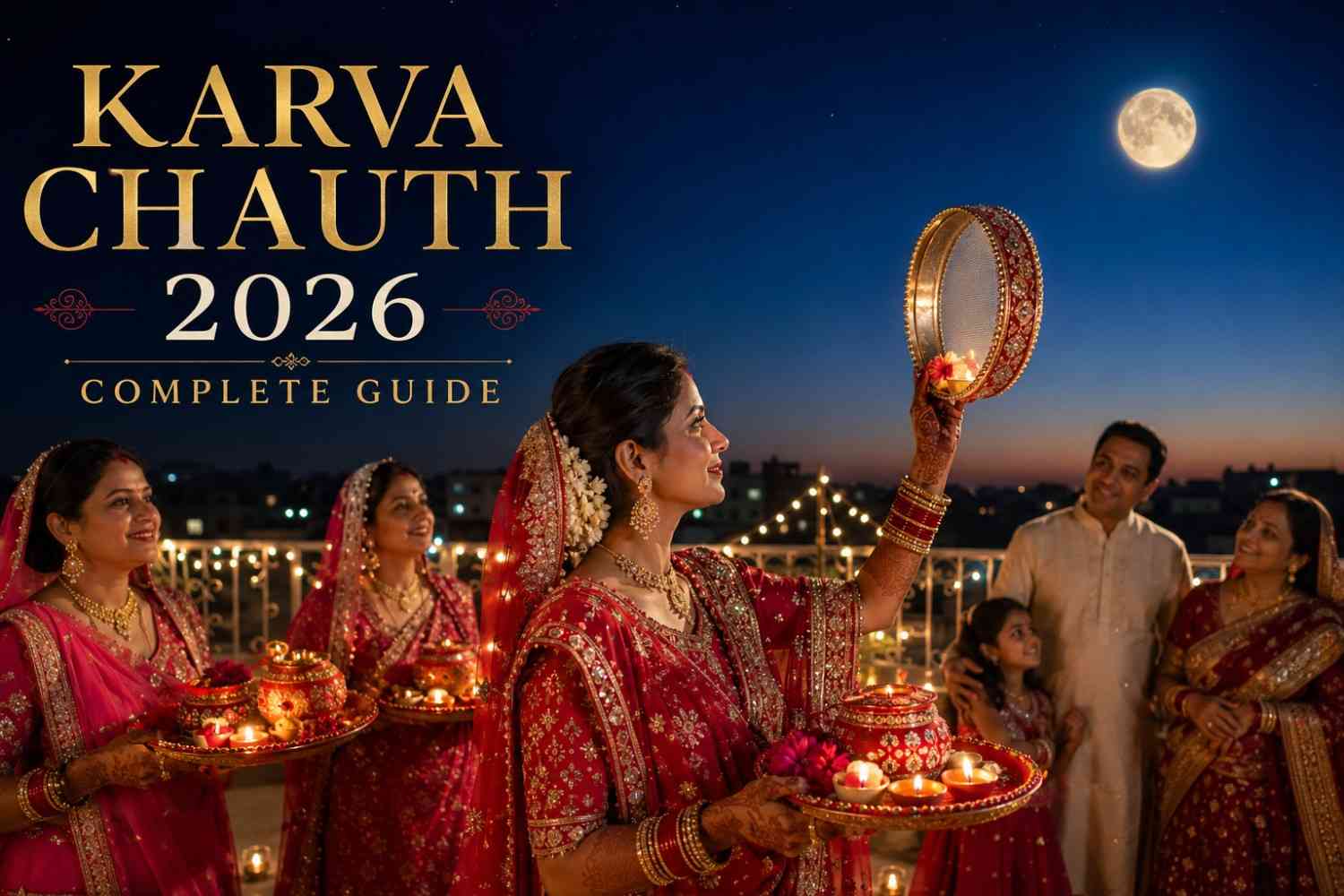 Karva Chauth 2026: Date, Moonrise Time, Rituals and Significance
