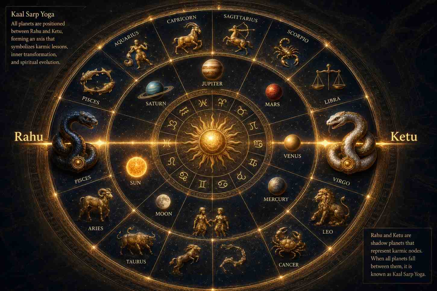 Kaal Sarp Dosha Types Explained