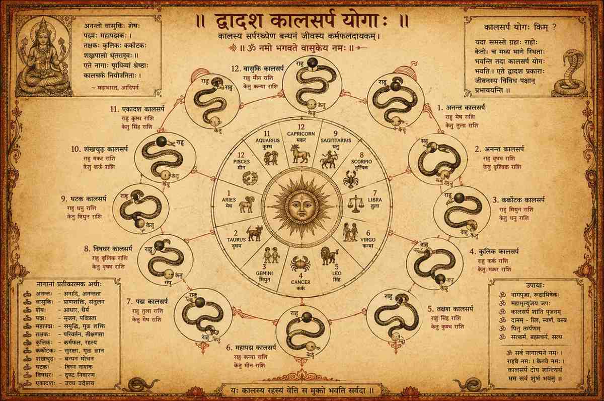 Kaal Sarp Dosha Remedies And Effects