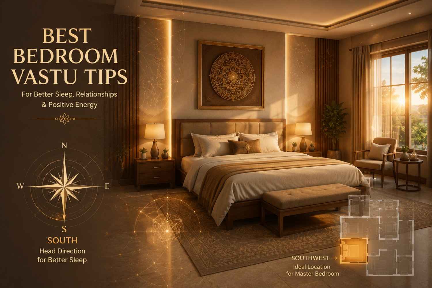 Best Bedroom Vastu Tips for Better Sleep, Relationships, and Positive Energy