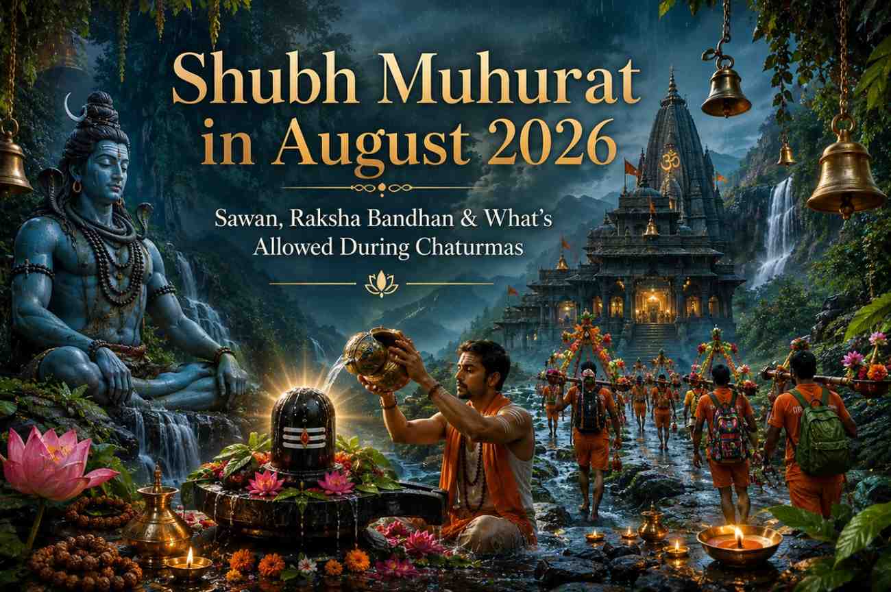 Shubh Muhurat in August 2026: What's Auspicious During Chaturmas