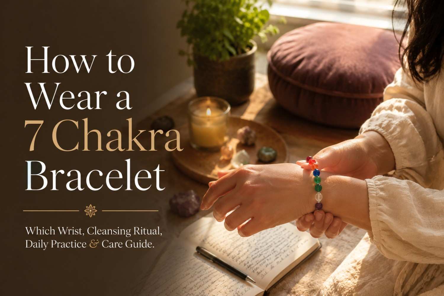 How to Wear & Use a 7 Chakra Bracelet for Balance
