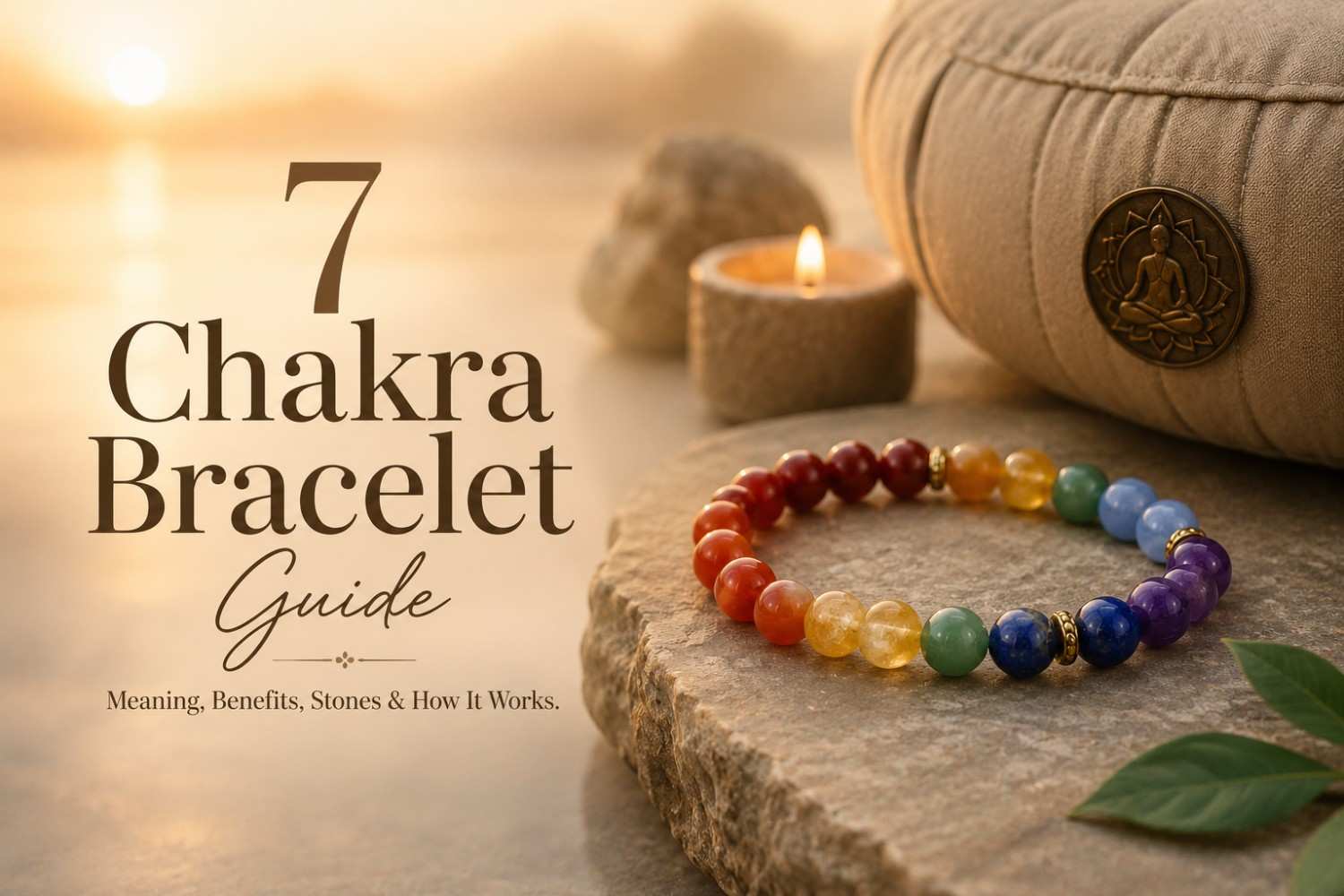 7 Chakra Bracelet Benefits: Meaning, Stones & Uses