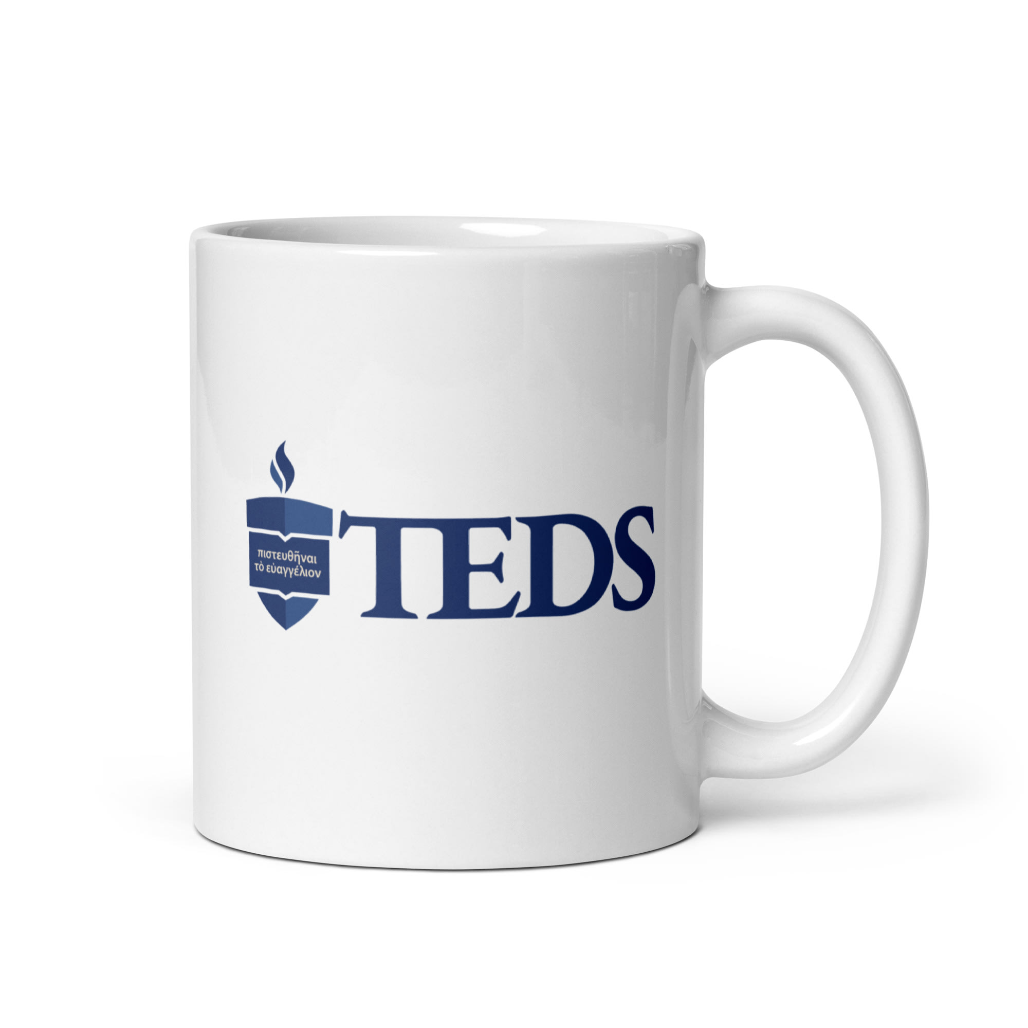 TEDS White Glossy Mug