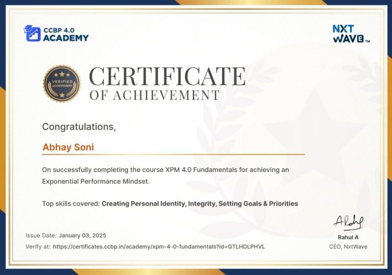 XPM Fundamentals