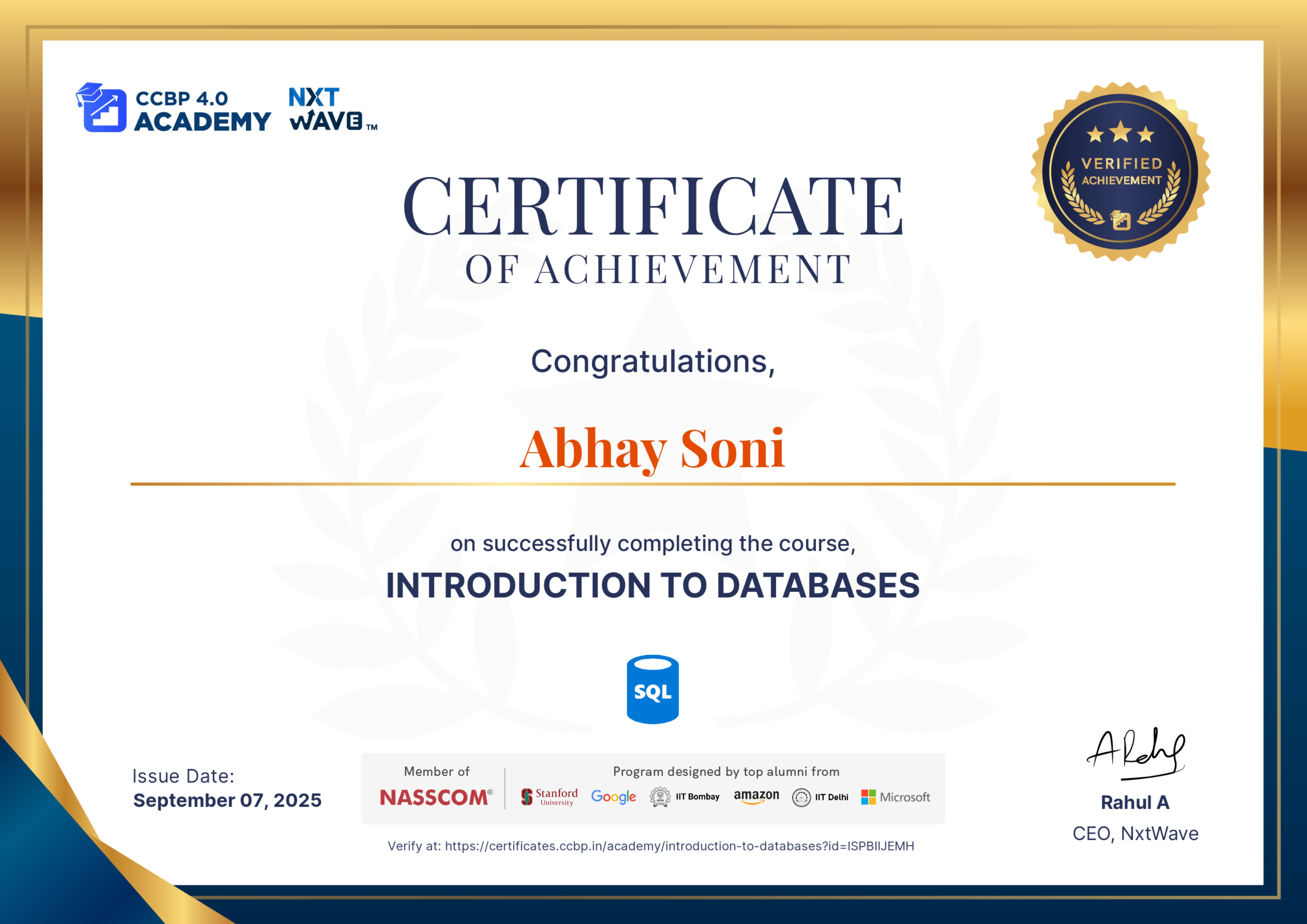 Database Management Systems