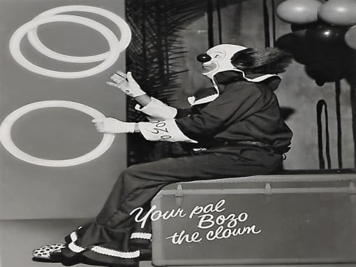 Bob McNea, Bozo Autograph Card 1961