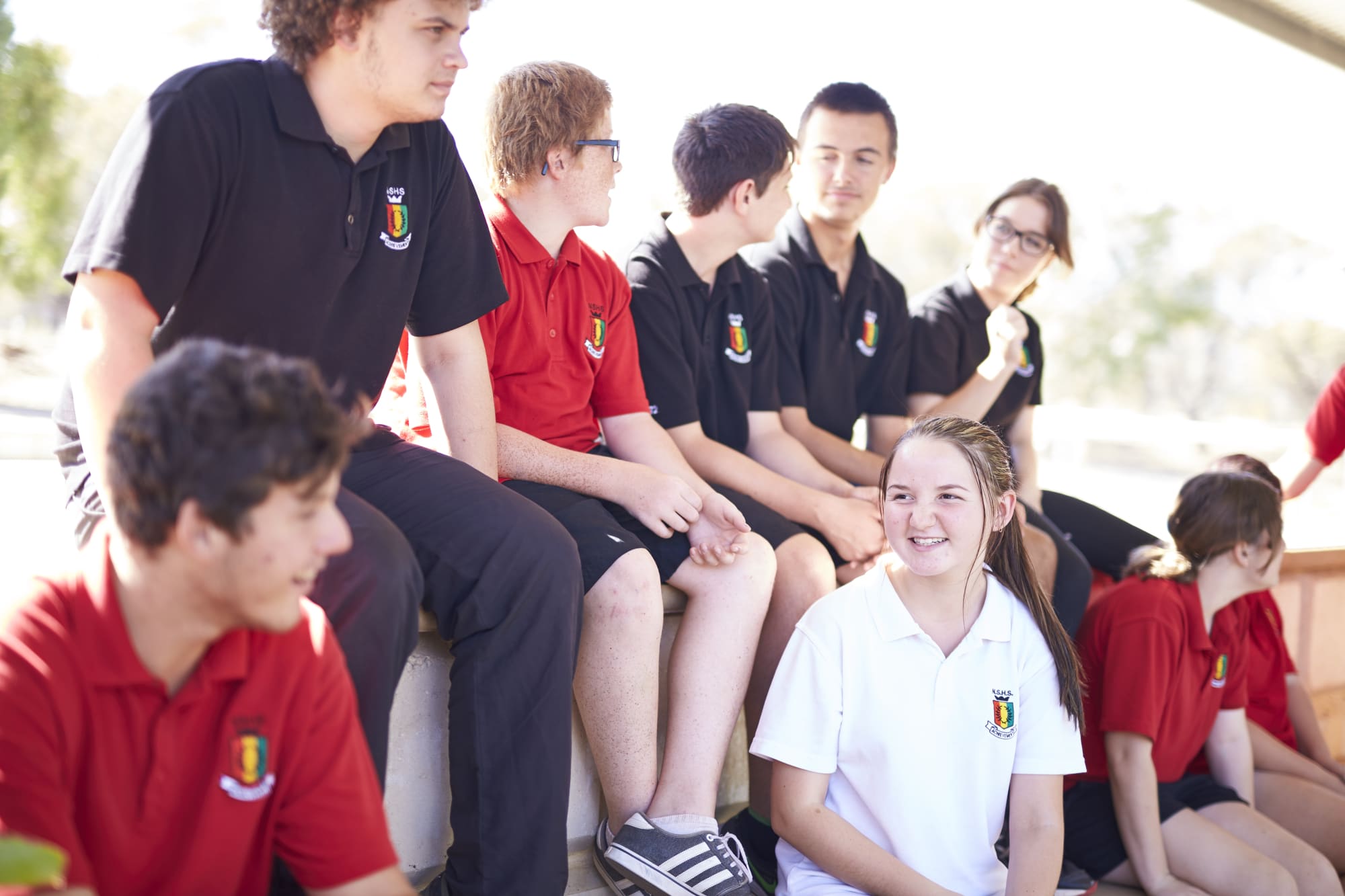 Northam Residential College boarders attend Northam Senior High School