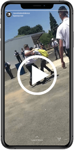 Fight video on a mobile phone