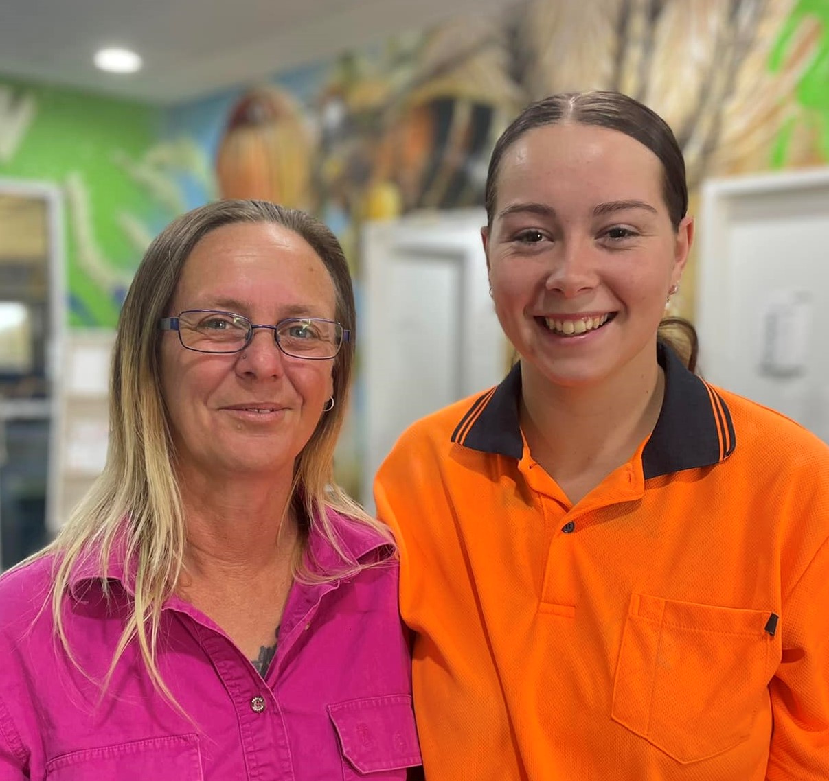 Narrogin supervisor with a student